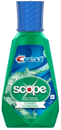 SCOPE, MOUTHWASH ORIGINAL MINT1L