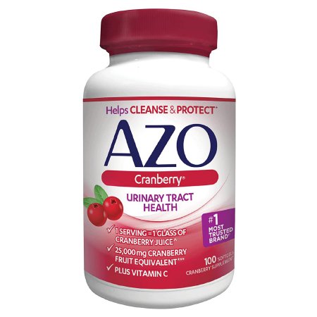 AZO CRANBERRY, SGEL M/S (100/BTL)
