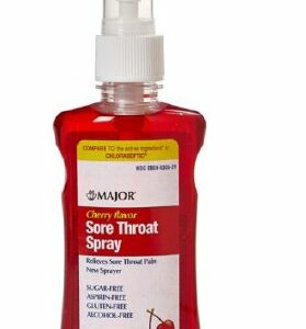 SORE THROAT SPRAY, LIQ CHERRY 1.4% 6OZ