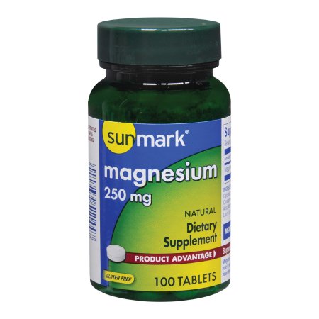 MAGNESIUM, TAB 250MG SM (100/BT)