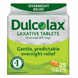 DULCOLAX, TAB 5MG (25/BX)