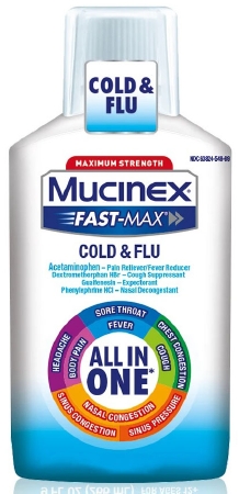 MUCINEX FAST-MAX, LIQ 6OZ