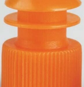 CAP, VAC TUBE ORG 16MM (1000/BG 10BG/CS)