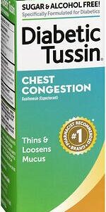 DIABETIC TUSSIN, LIQ COUGH/CHEST 4OZ