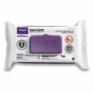 WIPE, GERMICIDAL SUPER SANI-CLOTH SFT PAK DISP (80/PK 9PK/CS