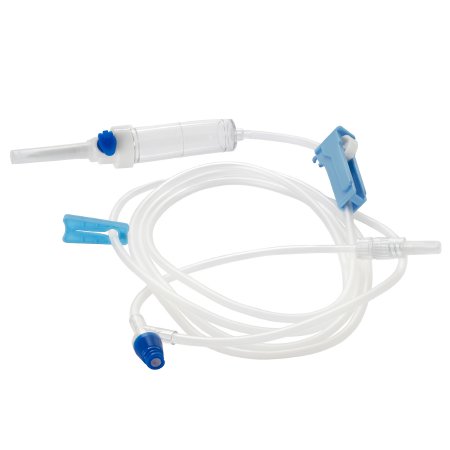 IV ADMIN SET, 20DRP 1NDL FREE CONNECTOR 75" (50/BX 6BX/CS)