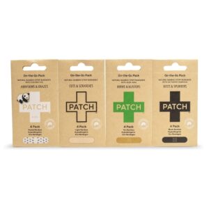 BANDAGE, ADH PATCH ON-THE-GO SAMPLE PK (16/PK 100PK/CS)