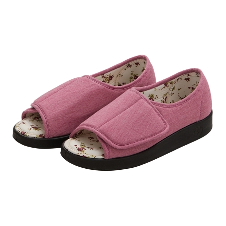 SANDAL, INDOOR/OUTDOOR EASY CLOSURE OPEN TOE SZ12