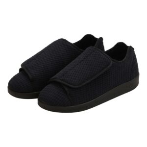 SLIPPER, SILVERTS MENS 2XWIDE BLK SZ14