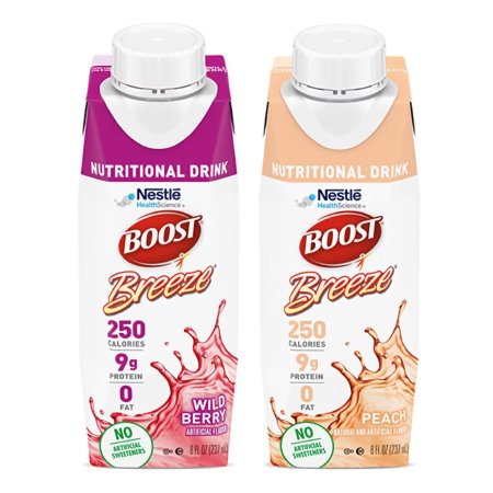 BOOST, NUTRITION WILD BERRY/PEACH 8OZ (24/CS)