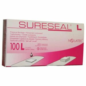 BANDAGE, PRESSURE ADHES SURESEAL "L" (100/BX 20BX/CS)