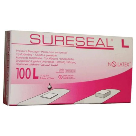 BANDAGE, PRESSURE ADHES SURESEAL "L" (100/BX 20BX/CS)