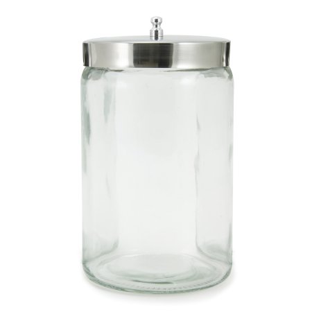 JAR, SUNDRY W/LID UNLABELED LF7"X4-1/4" (1/EA 6/BX)