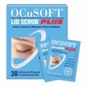 OCUSOFT LID SCRUB PLUS, PAD (30/BX)