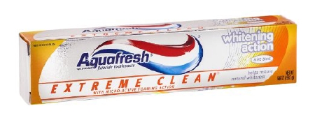 TOOTHPASTE, AQUA FRESH XTREME CLN WHTNG 5.6OZ