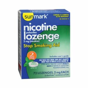 NICOTINE, LOZ MINT 2MG (72/PK)