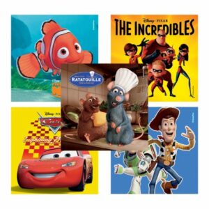 STICKER, BEST OF PIXAR (90/PK)