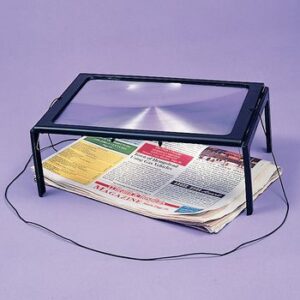 MAGNIFIER, PAGE SIZE W/LIGHT DLX                      PRESTN