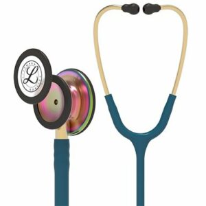 STETHOSCOPE, LITTMAN CLASSIC III RNBOW/CARIB BLU 27"