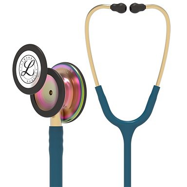 STETHOSCOPE, LITTMAN CLASSIC III RNBOW/CARIB BLU 27"