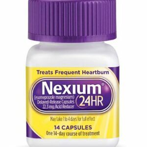 NEXIUM 24HR, CAP 22.3MG (14/BT2BT/BX)