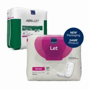PAD, INCONTINENCE ABRI-LET NORMAL 500ML (28/BG 9BG/CS)