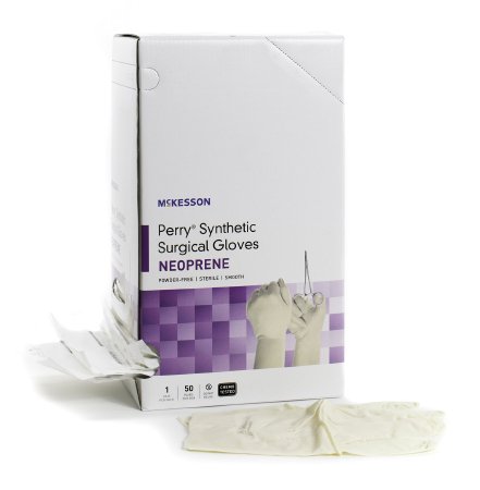 GLOVE, SURG NPRN 6.5 STR2 SMTHCHEMO (50PR/BX 4BX/CS)