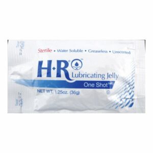 LUBRICATING JELLY, ONE SHOT 1.25OZ (48/BX 6BX/CS)