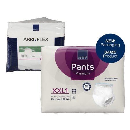 UNDERWEAR, INCONT ABRI-FLEX 2XLG (12/BG 4BG/CS)