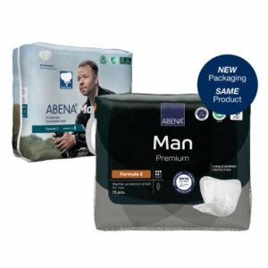 PAD, INCONT ABENA FORMULA 2 MALE (15/BG 12BG/CS)