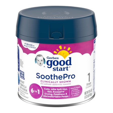 GOOD START, PDR GERBER SOOTHEPRO 19.4OZ (4/CS)