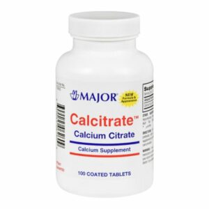 CALCIUM CITRATE, TAB 950MG (100/BT)