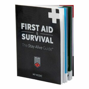 BOOK, FIRST AID & SURVIVAL STAY ALIVE GUIDE