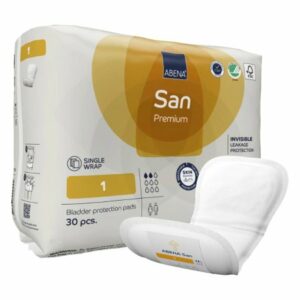 PAD, BLADDER CNTRL ABENA SANI ADLT 1 (30/PK 10PK/CS)