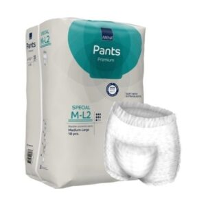 UNDERWEAR, INCONT ABENA PROT PREM ML2 MED/LG (18/PK 6PK/CS)