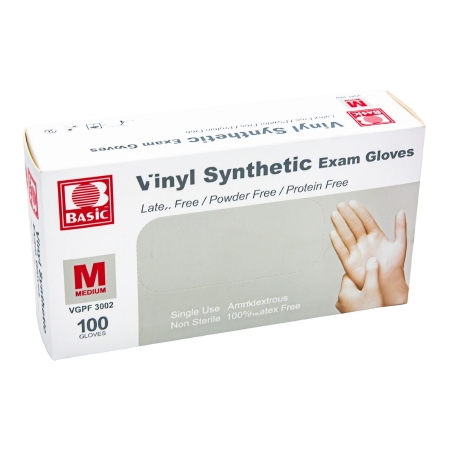 GLOVE, EXAM VINYL CONCENTRIC MED (100EA/BX)
