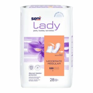 PAD, SENI LADY MODERATE REG (28/PK 6PK/CS)