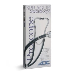 STETHOSCOPE, ADSCOPE SPRAGUE 22" GLD PLT