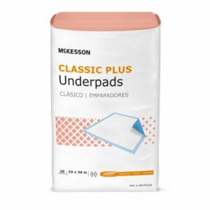 UNDERPAD, LIGHT ABSRB 23"X36" (10/BG 15BG/CS)