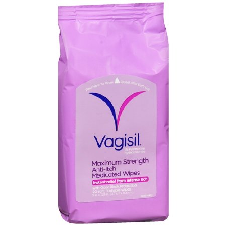 VAGISIL, WIPE ANTI-ITCH MS (12/CT)