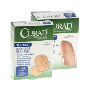 BANDAGE, WND CURAD ADH FABRIC 2X4 (50/BX 12BX/CS)
