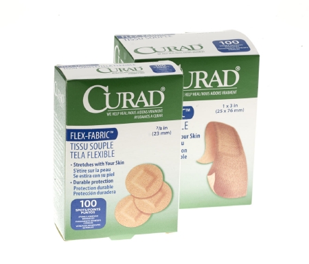 BANDAGE, WND CURAD ADH FABRIC 2X4 (50/BX 12BX/CS)