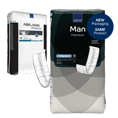 PAD, INCONT ABRI-MAN SLIPGUARDML 900ML (20/BG 5BG/CS)