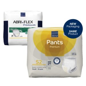 UNDERWEAR, INCONTINENCE ABRI-FLEX SZ 2 SMALL 1900M