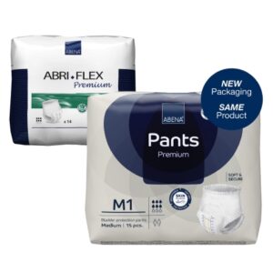 UNDERWEAR, INCONTINENCE ABRI-FLEX M1 MED 1400ML (1