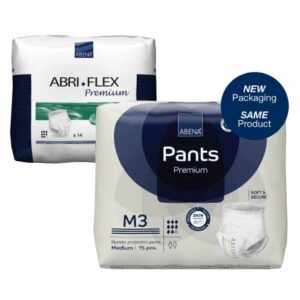 UNDERWEAR, INCONTINENCE ABRI-FLEX M3 MED 2400ML (1