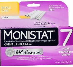 MONISTAT 7, CRM TUBE 7DAY W/7-APPLICATORS