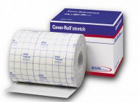 BANDAGE, COVER-ROLL STRCH 8"X10YDS N/WVN