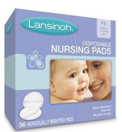 PAD, NURSING DISP STAY DRY QUILT LINING CNTRD 36CT (3/BX 4BX