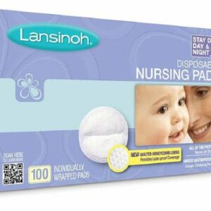 PAD, NURSING DISP STAY DRY QUILT LINING CNTRD 100CT (2/BX 6B